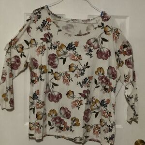 Floral Print Women's Top